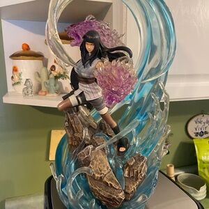 Naruto Dynamic Anime Action Figure with Blue and Purple Accents
